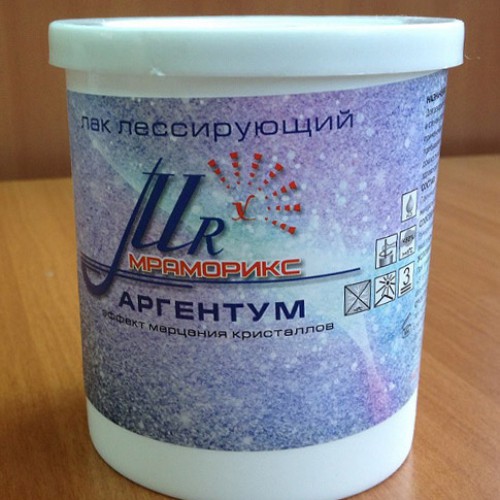 Лак лессирующий Аргентум прозрачный